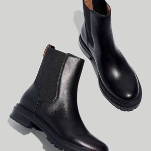 NEW Madewell Bradley Chelsea Lugsole Boots (Size 7.5) - $100